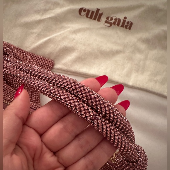 Cult Gaia Hera Nano Rhinestone Shoulder Bag - Picture 7 of 7